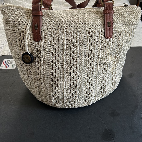 THE SAK CROCHET BAG EXCELLENT CONDITION - Picture 5 of 14
